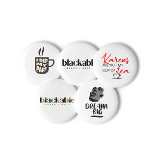 Blackable Statement Pin Set | Blackable – Black - Owned Woman - Owned Fashion Tech