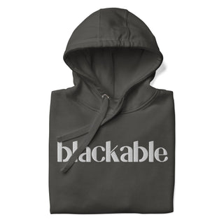 Blackable Unisex Branded Essentials Hoodie | Blackable – Black - Owned Woman - Owned Fashion Tech