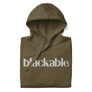 Blackable Unisex Branded Essentials Hoodie | Blackable – Black - Owned Woman - Owned Fashion Tech