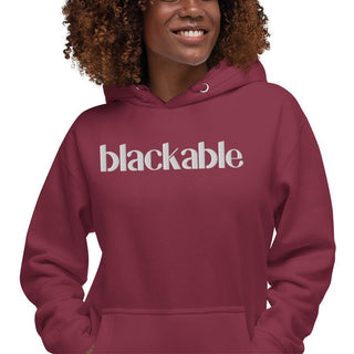 Blackable Unisex Branded Essentials Hoodie | Blackable – Black - Owned Woman - Owned Fashion Tech