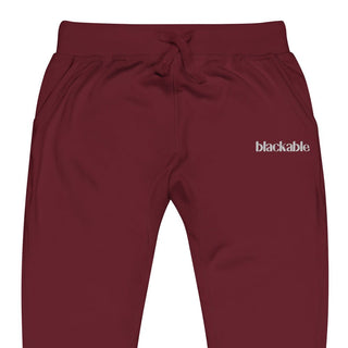 Blackable Unisex Joggers | Blackable – Black - Owned Woman - Owned Fashion Tech