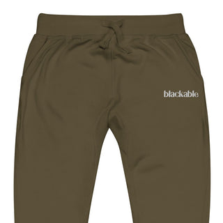 Blackable Unisex Joggers | Blackable – Black - Owned Woman - Owned Fashion Tech