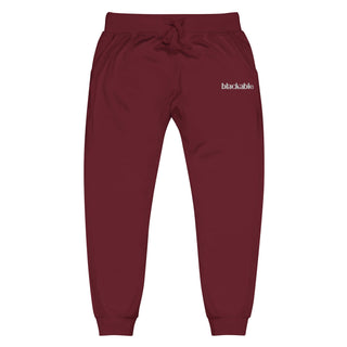 Blackable Unisex Joggers | Blackable – Black - Owned Woman - Owned Fashion Tech