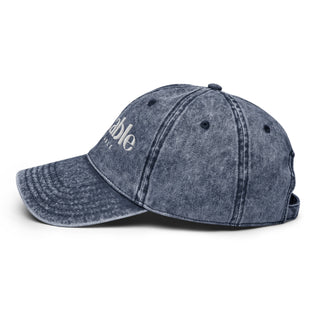 Blackable Vintage Blue Dad Hat | Blackable – Black - Owned Woman - Owned Fashion Tech
