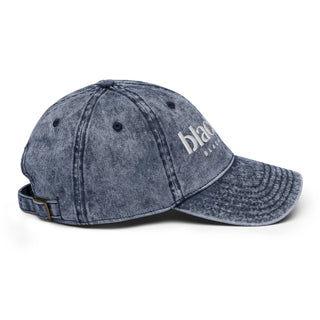 Blackable Vintage Blue Dad Hat | Blackable – Black - Owned Woman - Owned Fashion Tech