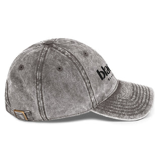 Blackable Vintage Grey Dad Hat | Blackable – Black - Owned Woman - Owned Fashion Tech