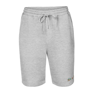 Blackable White Signature Fleece Shorts | Blackable – Black - Owned Woman - Owned Fashion Tech