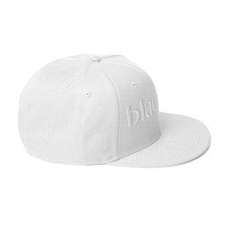 Blackable Whiteout Branded Essentials Snapback | Blackable – Black - Owned Woman - Owned Fashion Tech
