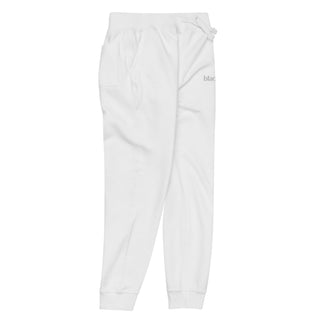 Blackable Whiteout Branded Essentials Sweatpants | Blackable – Black - Owned Woman - Owned Fashion Tech