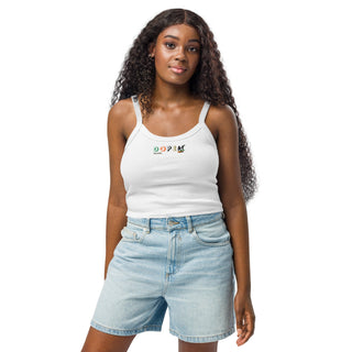 Blackable Women’s DopeAF Micro - rib Tank Top | Blackable – Black - Owned Woman - Owned Fashion Tech