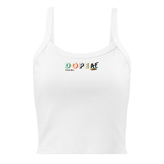Blackable Women’s DopeAF Micro - rib Tank Top | Blackable – Black - Owned Woman - Owned Fashion Tech
