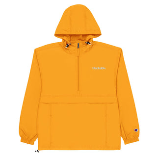 Blackable X Champion Branded Essentials Packable Jacket | Blackable – Black - Owned Woman - Owned Fashion Tech