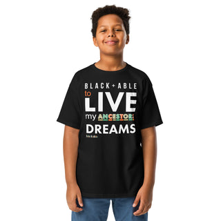 Blackable Youth Ancestors' Dreams Classic Tee | Blackable – Black - Owned Woman - Owned Fashion Tech