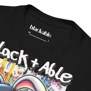 Blackable Youth Energize the Playground Classic Tee | Blackable – Black - Owned Woman - Owned Fashion Tech