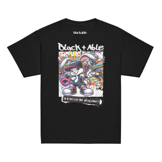 Blackable Youth Energize the Playground Classic Tee | Blackable – Black - Owned Woman - Owned Fashion Tech