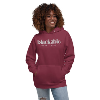 Logo Hoodie – Classic Unisex Fit | Blackable – Black - Owned Woman - Owned Fashion Tech