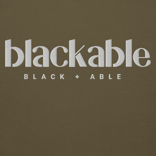 Logo Hoodie – Classic Unisex Fit | Blackable – Black - Owned Woman - Owned Fashion Tech