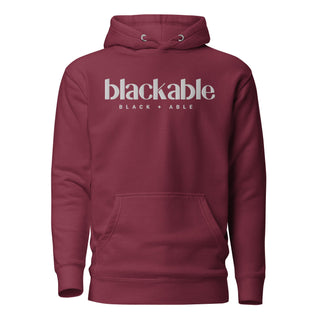 Logo Hoodie – Classic Unisex Fit | Blackable – Black - Owned Woman - Owned Fashion Tech
