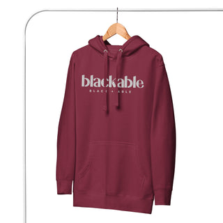 Logo Hoodie – Classic Unisex Fit | Blackable – Black - Owned Woman - Owned Fashion Tech