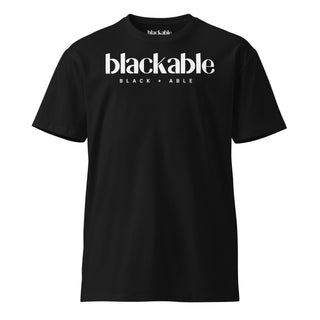 Logo T-shirt — Unisex | Dark | Blackable – Black-Owned Woman-Owned Fashion Tech