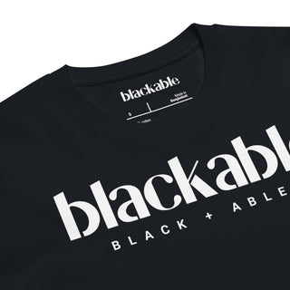 Logo T-shirt — Unisex | Dark | Blackable – Black-Owned Woman-Owned Fashion Tech