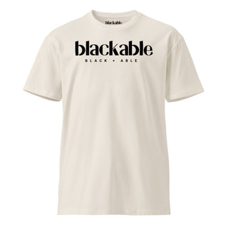 Logo T-shirt — Unisex | Light | Blackable – Black-Owned Woman-Owned Fashion Tech