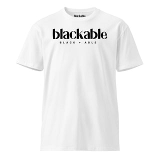 Logo T-shirt — Unisex | Light | Blackable – Black-Owned Woman-Owned Fashion Tech