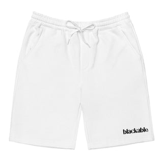 Branded Fleece Shorts