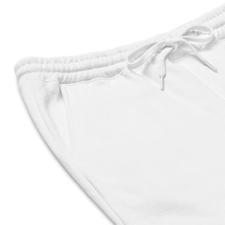 Blackable Fleece Shorts (White/Signature Logo)