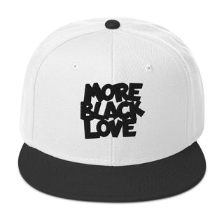 More Black Love Snapback Hat – Structured Fit | Blackable – Black - Owned Woman - Owned Fashion Tech
