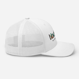 Blackable Trucker Hat (White)