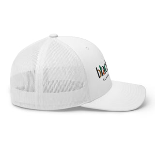 Blackable Trucker Hat (White)