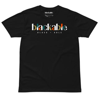 Signature Logo T-Shirt – Unisex Fit | Blackable – Black - Owned Woman - Owned Fashion Tech