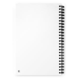 Blackable Spiral Notebook (Signature Pattern)