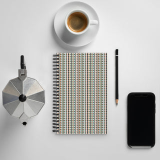 Blackable Spiral Notebook (Signature Pattern)