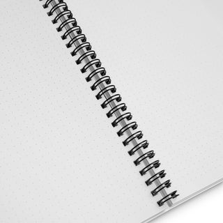 Blackable Spiral Notebook (Signature Pattern)