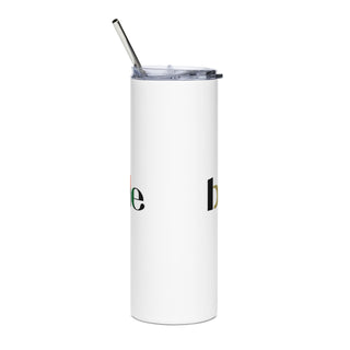 Blackable Stainless Steel Tumbler (White)