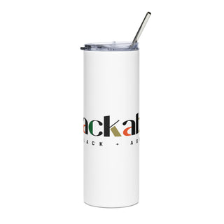 Blackable Stainless Steel Tumbler (White)