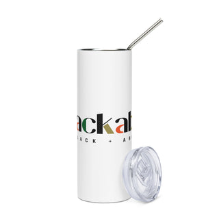 Blackable Stainless Steel Tumbler (White)