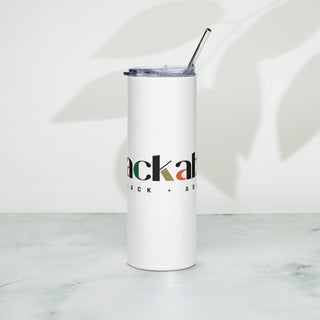 Blackable Stainless Steel Tumbler (White)