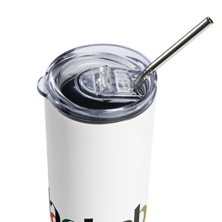 Blackable Stainless Steel Tumbler (White)