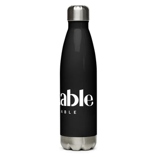 Blackable Stainless Steel Water Bottle (Black)