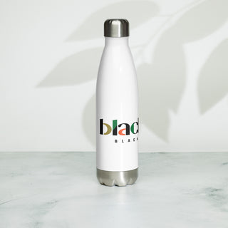 Blackable Stainless Steel  Water Bottle (White)