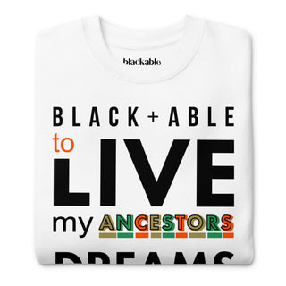 Unisex Premium Sweatshirt | Blackable – Black - Owned Woman - Owned Fashion Tech