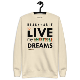 Unisex Premium Sweatshirt | Blackable – Black - Owned Woman - Owned Fashion Tech