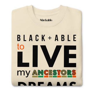 Unisex Premium Sweatshirt | Blackable – Black - Owned Woman - Owned Fashion Tech