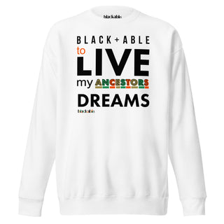 Unisex Premium Sweatshirt | Blackable – Black - Owned Woman - Owned Fashion Tech