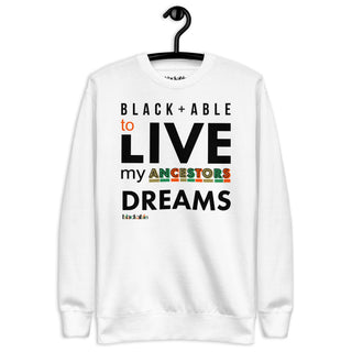 Unisex Premium Sweatshirt | Blackable – Black - Owned Woman - Owned Fashion Tech