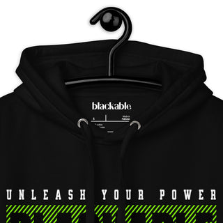 Unleash Your Power Hoodie – Unisex Fit | Blackable – Black - Owned Woman - Owned Fashion Tech
