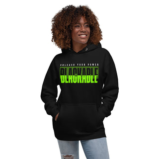 Unleash Your Power Hoodie – Unisex Fit | Blackable – Black - Owned Woman - Owned Fashion Tech